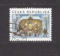 Czech Republic Tschechische Republik 2014 Gest Mi 826 Josef Lada - Christmas, Weihnachten. C.32 - Oblitérés