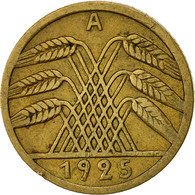 Monnaie, Allemagne, République De Weimar, 5 Reichspfennig, 1925, Berlin, TTB - 5 Renten- & 5 Reichspfennig