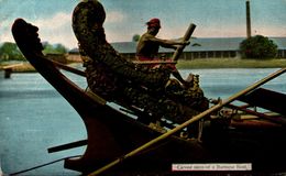 BURMA Carved Stern Of A Burmese Boat - Myanmar (Burma)