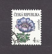 Czech Republic  Tschechische Republik 2010 Gest ⊙ Mi  651 Sc 3467 Flowers: Anemone. C.6 - Used Stamps