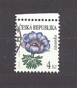 Czech Republic  Tschechische Republik 2010 Gest ⊙ Mi  651 Sc 3467 Flowers: Anemone. C.7 - Oblitérés