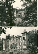 Delcampe - Lot  2 Cpsm Format 10-15 Centre  Vacances Caisse D'Epargne Montpellier à Brassac Le Chateau Vu Du Parc-De La Barbazanié - Brassac