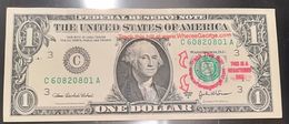 STATI UNITI - TRACK THIS BILL AT .............1 $ - GEORGE WASHINGTON - CURIOSITA' - ORIGINALE - Andere & Zonder Classificatie