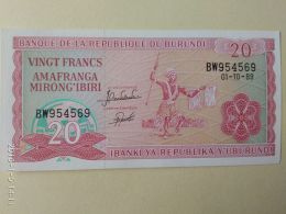 20 Francs 2005 - Burundi