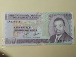 100 Francs 2007 - Burundi