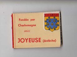 07 JOYEUSE Fondée Par Charlemagne, Mini Carnet  Pochette  De 10 Vues Dentelées - Joyeuse