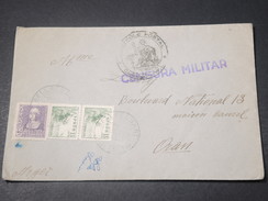 ESPAGNE - Enveloppe De Bellreguart Pour Oran En 1939 Avec Censure - L 11367 - Bolli Di Censura Repubblicana