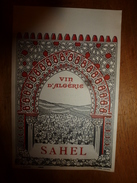 1920 ? Spécimen étiquette De Vin  D'ALGERIE - SAHEL,   N° 1166, Déposé,  Imprimerie G.Jouneau  3 Rue Papin à Paris - Arquitectura