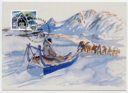 GREENLAND 2006 250th Anniversary Of Sisimiut On Maximum Card.  Michel 458 - Maximum Cards