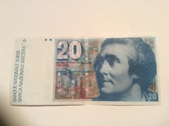 SUISSE SVIZZERA SWITZERLAND 20 FRANCS EF - Suisse