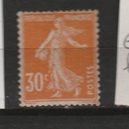 FRANCE N°141 30C ORANGE TYPE SEMEUSE CAMEE GOMME LIGNEE NEUF SANS CHARNIERE - Unused Stamps