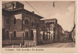 AK Codogno Villa Gandolfi E Via Garibaldi A Lodi Lauden Piacenza Casalpusterlengo Lombardia Lombardei Italia Italien - Lodi