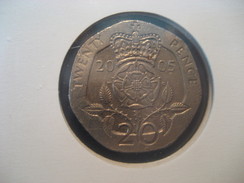 20 Pence 2005 ENGLAND Great Britain QE II Coin - 20 Pence