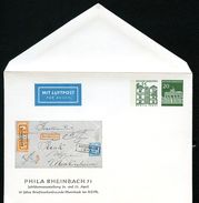 Bund PU43 D2/002 Privat-Umschläge PHILA RHEINBACH 197 1 NGK 8,00 € - Privé Briefomslagen - Ongebruikt