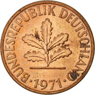 Monnaie, République Fédérale Allemande, 2 Pfennig, 1971, Munich, TTB+, Copper - 2 Pfennig