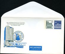 Bund PU46 D1/001a Privat-Umschlag CHICAGO 1967  NGK 20,00 € - Sobres Privados - Nuevos