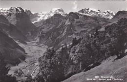 Braunwald - Blick Auf Linthal Und Tödikette (1174) - Linthal