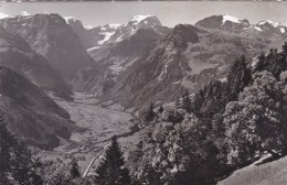 Braunwald - Glarus - Blick Nach Linthal Und Tödikette (1952/2) * 5. VII. 1957 - Linthal