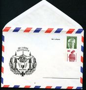 Bund PU59 C1/001b Privat-Umschlag  LUFTWAFFE 1975 NGK 20,00€ - Enveloppes Privées - Neuves