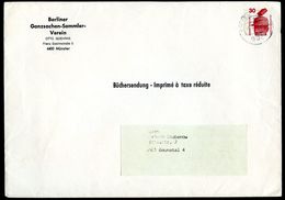 Bund PU63 B2-001 Privat-Umschlag BGSV Gebraucht 1977  NGK 8,00 € - Enveloppes Privées - Oblitérées