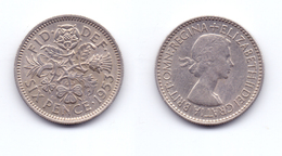 Great Britain 6 Pence 1953 - H. 6 Pence