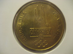 OLYMPHILEX Barcelona 1992 Olympic Games Olympics SPAIN Medal Token - Lots & Kiloware - Banknotes