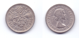 Great Britain 6 Pence 1956 - H. 6 Pence