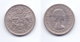 Great Britain 6 Pence 1963 - H. 6 Pence