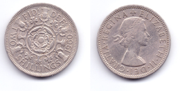 Great Britain 2 Shillings 1960 - J. 1 Florin / 2 Shillings