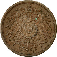 Monnaie, GERMANY - EMPIRE, Wilhelm II, 2 Pfennig, 1912, Stuttgart, TTB, Cuivre - 2 Pfennig