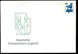 Bund PU65 B1/004 Privat-Umschlag PHILATELISTENJUGEND LÜDENSCHEID 1977 NGK 3,00 € - Enveloppes Privées - Neuves