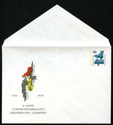 Bund PU65 C2/004b Privat-Umschlag GEILENKIRCHEN QUIMPERLÉ 1976  NGK 4,00 € - Privatumschläge - Ungebraucht