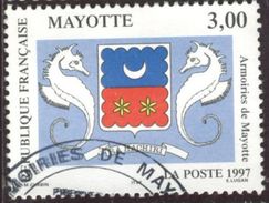 Mayotte 1997 Yv. N°43 - Armoiries - Oblitéré - Oblitérés