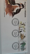 AUSTRALIAN ANTARTIC TERRITORY 2 Bases FDC  Regional Wildlife Serie  83/84 - FDC