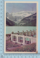 Lake Louise Alberta Canada - Swimming Pool Chateau Lake Louise -  Postcard Carte Postale - Lake Louise