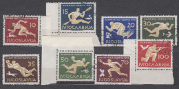 Yugoslavia Republic 1956 Sport Olympic Games Melbourn Mi#804-811 Used - Gebruikt