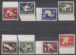 Yugoslavia Republic 1956 Sport Olympic Games Melbourn Mi#804-811 Used - Used Stamps