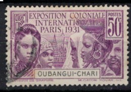 OUBANGUI          N°  YVERT      85   ( 4 )        OBLITERE       ( O   2/33 ) - Gebraucht