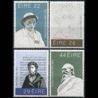 IRELAND 1982 - Scott# 521-4 Writers Set Of 4 MNH - Unused Stamps