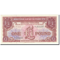 Billet, Grande-Bretagne, 1 Pound, 1956, Undated (1956), KM:M29, NEUF - Forze Armate Britanniche & Docuementi Speciali