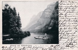 Abend Am Klönthalsee * 17. 8. 1901 - Sonstige & Ohne Zuordnung