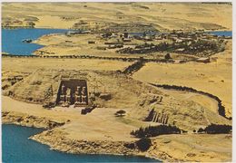 EGYPTE,EGYPT,AFRIQUE,AFRICA,prés LIBYE,TEMPLE ANTIQUE,ABU SEMBEL,ABU SIMBEL Construit Par RAMSES 2 - Other & Unclassified