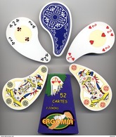 Jeu De 54 Cartes ERGOMIA Carte à Jouer Cartes à Jouer (523) - 54 Carte