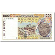 Billet, West African States, 1000 Francs, 1994, Undated (1993), KM:111Ad, NEUF - Stati Dell'Africa Occidentale