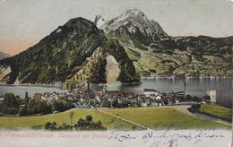 STANSSTAD → Sehr Schöne Und Alte Ansicht Des Dorfes Anno 1907 - Stans