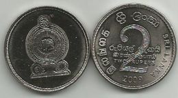 Sri Lanka 2 Rupees 2009. UNC KM#147a - Sri Lanka (Ceylon)