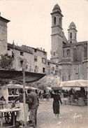 Delcampe - ¤¤  -  BASTIA   -   Le Marché Et L'Eglise Saint-Jean    -  ¤¤ - Bastia