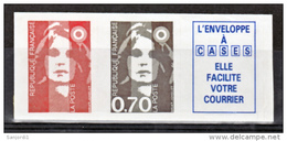 France    5c Marianne De Carnet Sv + 70 Cts + Vignette  Neuf ** TB MNH Sin Charnela Cote 20 - Unused Stamps