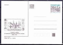 Slovaquie 1999 Entier (CDV 33) - Postcards