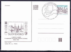 Slovaquie 1999 Entier (CDV 33) Obliteré - Postkaarten